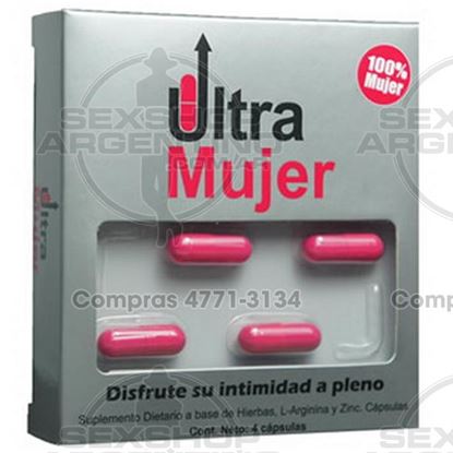 Vigorizante femenino en cápsulas Ultra Mujer x4